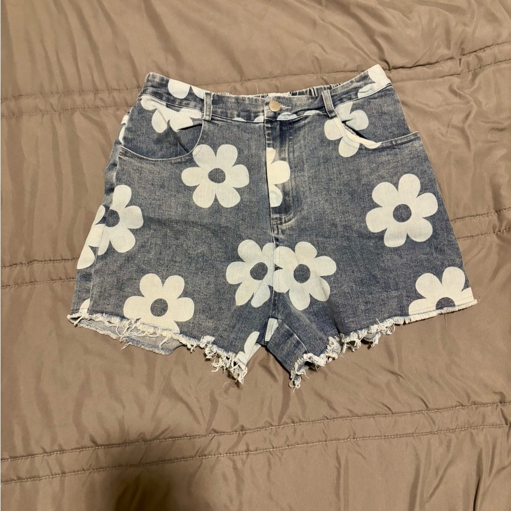 Hayden Los Angeles Denim Shorts - large